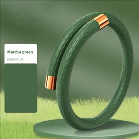 1PCS Aromatherapy Bracelet for Women & Men - Natural Essential Oil Diffuser Jewelry, Long-Lasting Scent (Color: Green)